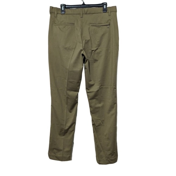 Quince Mens Brown Recycled Comfort Tech Slim Fit Chino Pants Size 32x34 - Picture 6 of 10